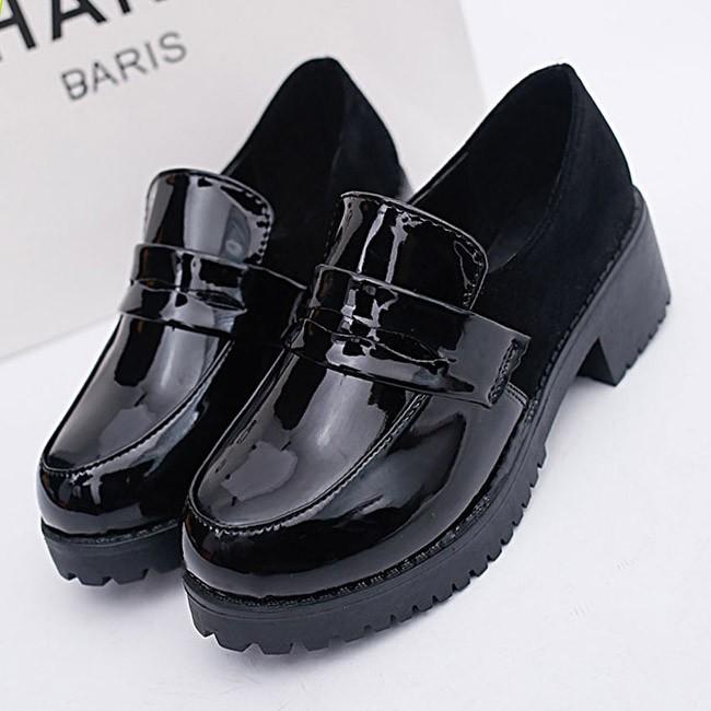 ローファー パンプス レディース シンプル ローヒール 厚底 シューズ 黒 軽量 おしゃれ かわいい 歩きやすい 学生靴 コスプレ靴 Cosplay用 04kt1807fbah02 Ngytomato 通販 Yahoo ショッピング