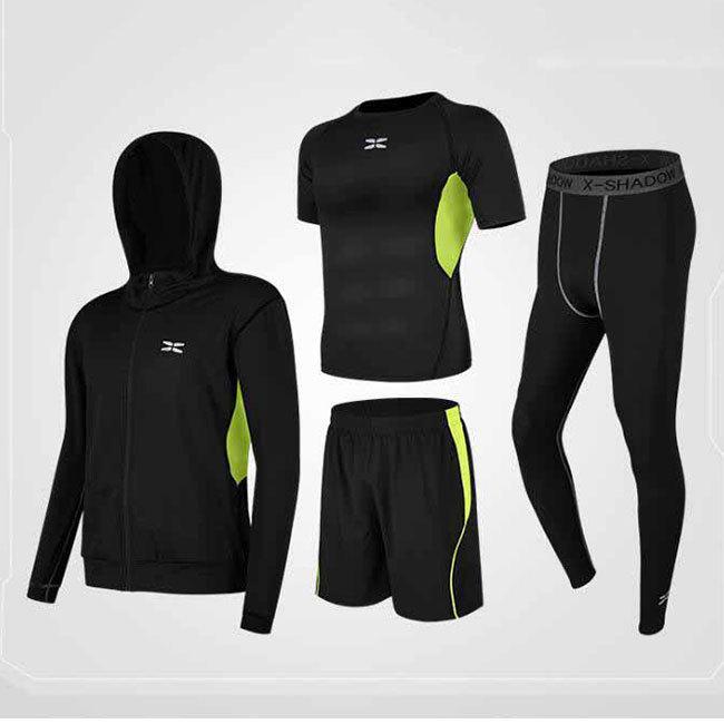 スポーツウェア メンズ 上下セット 4点セット 4タイプ ランニングウェア おしゃれ トップス シャツ スポーツパンツ レギンス 吸汗 速乾 yjtz10 Ngytomato 通販 Yahoo ショッピング