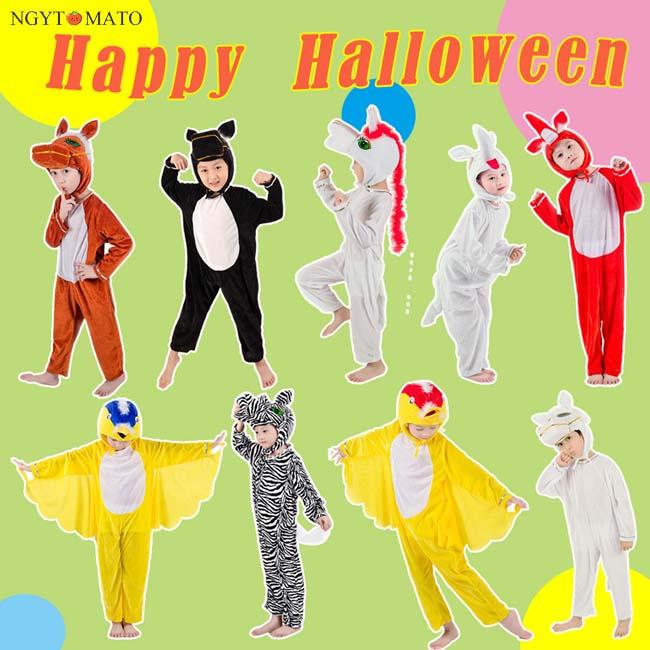 馬 着ぐるみコスプレ 子ども 動物 コスチューム キッズ ぬいぐるみ