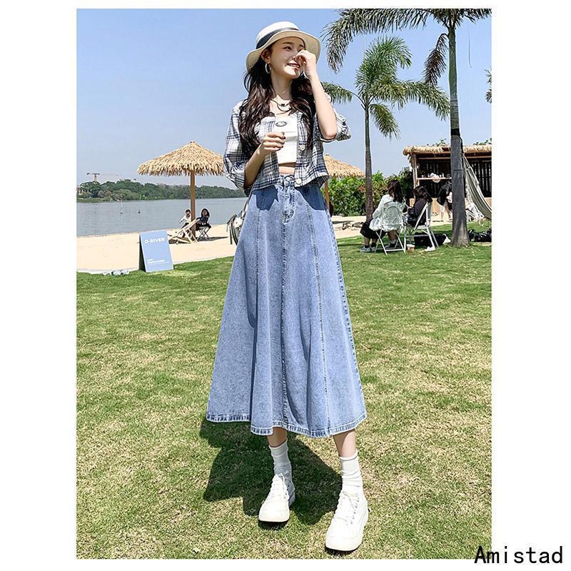 デニムスカート レディース ロング フレアスカート マキシ丈 ボトムス