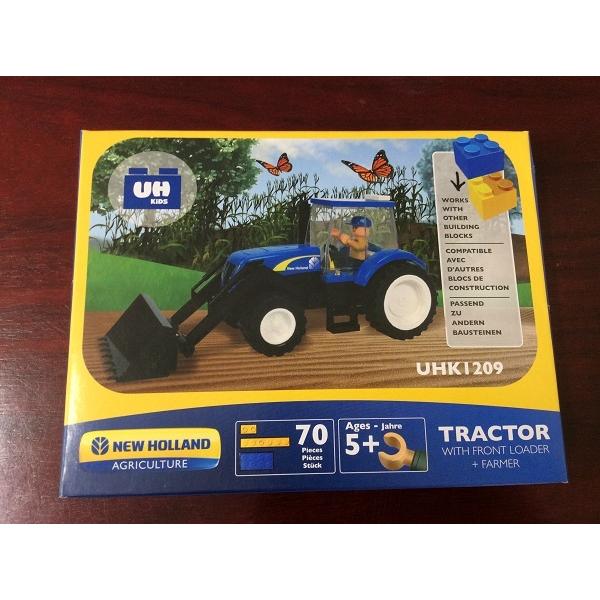 ニューホランド トラクター 組み立てブロック 70PC : 日本ニュー