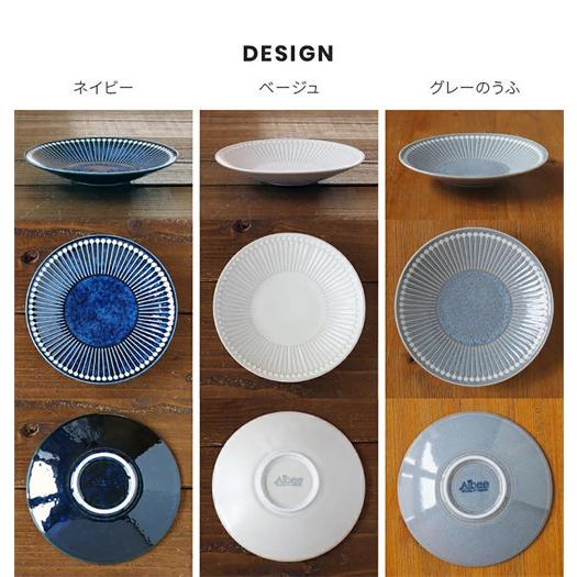 みのる陶器　Albee‐アルビー  軽量15cmプレート   美濃焼 　撥水　2枚セット |  | 08