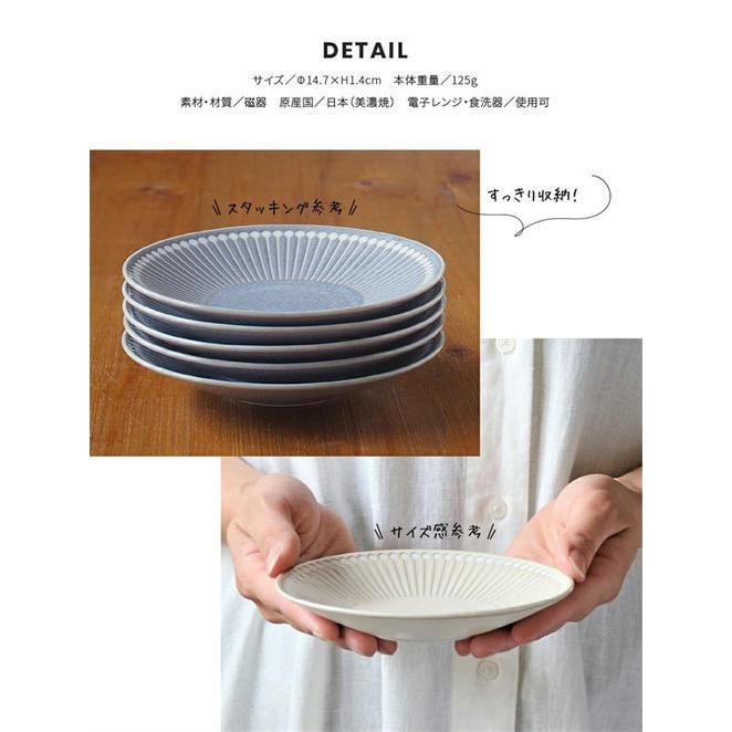 みのる陶器　Albee‐アルビー  軽量15cmプレート   美濃焼 　撥水　2枚セット |  | 09