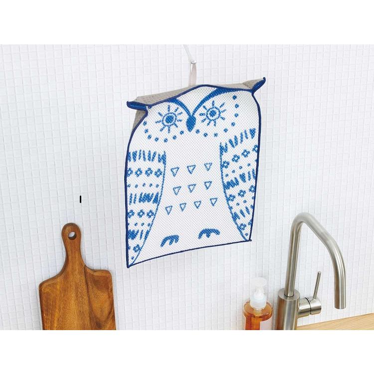 マーナ　MARNA　どうぶつディッシュマット　フクロウ　ネイビー　K706NV | marna | 05