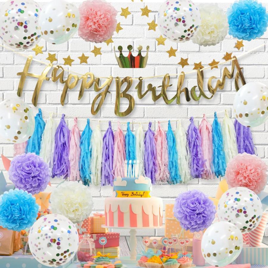 誕生日飾り付け バースデー装飾 おしゃれかわいい バルーン 装飾セット バースデーガーランド 男の子 女の子 Millorcolista Millorcolista 08 Nham 通販 Yahoo ショッピング