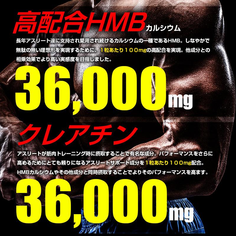 HMB ダイエット サプリ サプリメント クレアチン 大容量 約6ヶ月分 HMB