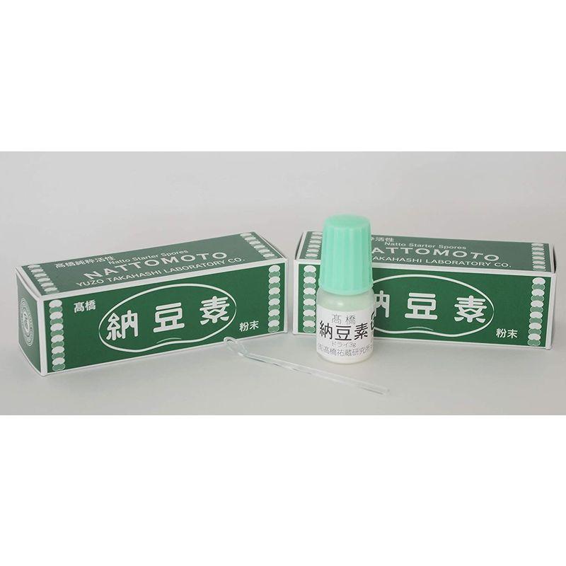 家庭製造用 粉末納豆菌3g?2本セット (納豆で10?30Kg相当) おから、卯の花 えびす 納豆 36個入(3パック×12個入) たれ・からし付き 国産 三重県 伊勢 納豆菌 ナットウキナーゼ ご飯のお供 冷蔵