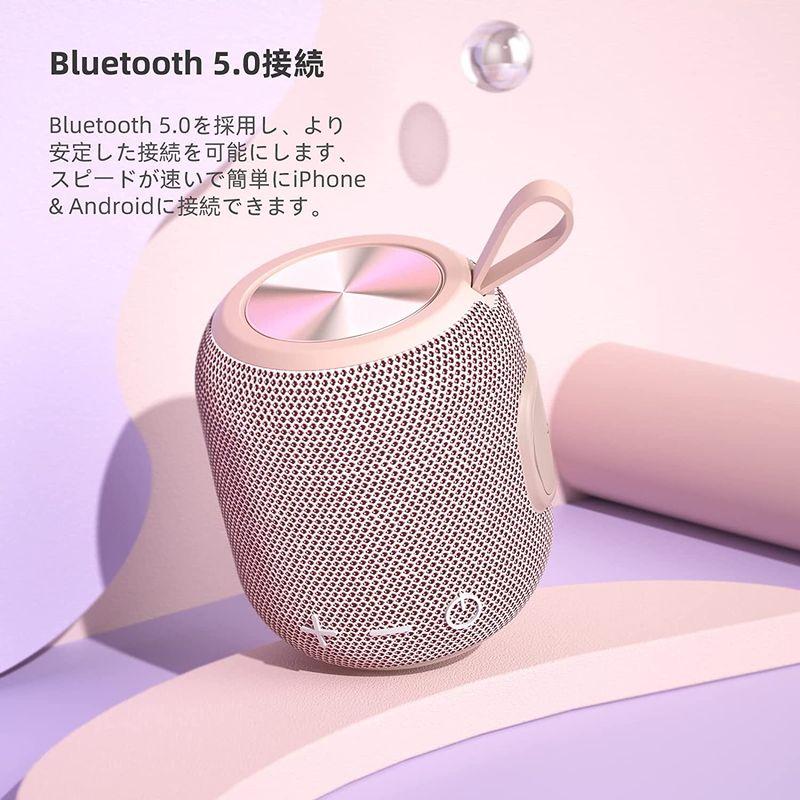 【公式】Bluetoothスピーカー　防水IP67　バッテリー駆動最大16時間　コンパクトで持ち運びに便利　ワイヤレスステレオ対応　強化された低音