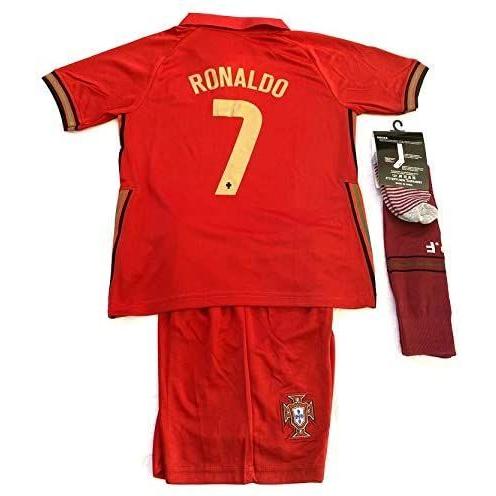 Cロナウド ユニフォーム 上下セット ジュニア ポルトガル代表 赤 レッド クリスティアーノ ロナウド 7番 レプリカ ユニフォーム 子供用 ネクストイノベーション 通販 Yahoo ショッピング