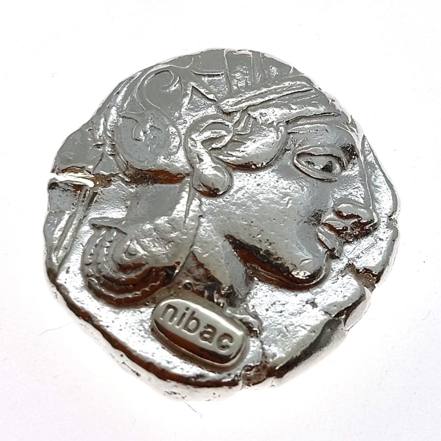 テトラドラクマ 純銀コイン ゴルフマーカー ボールマーカー グリーンマーカー 誕生日プレゼント 男性 女性 20代 30代 40代 50代 60代  70代