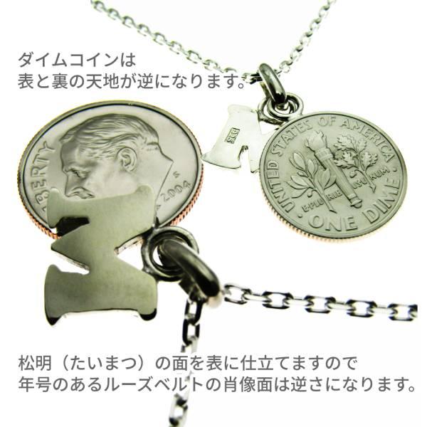 誕生日プレゼント 女性 20代 30代 40代 50代 60代 20歳 二十歳 妻 嫁 娘 彼女 女子 誕生日 プレゼント - イニシャル＆ラッキーコイン / ネックレス｜nibac｜07