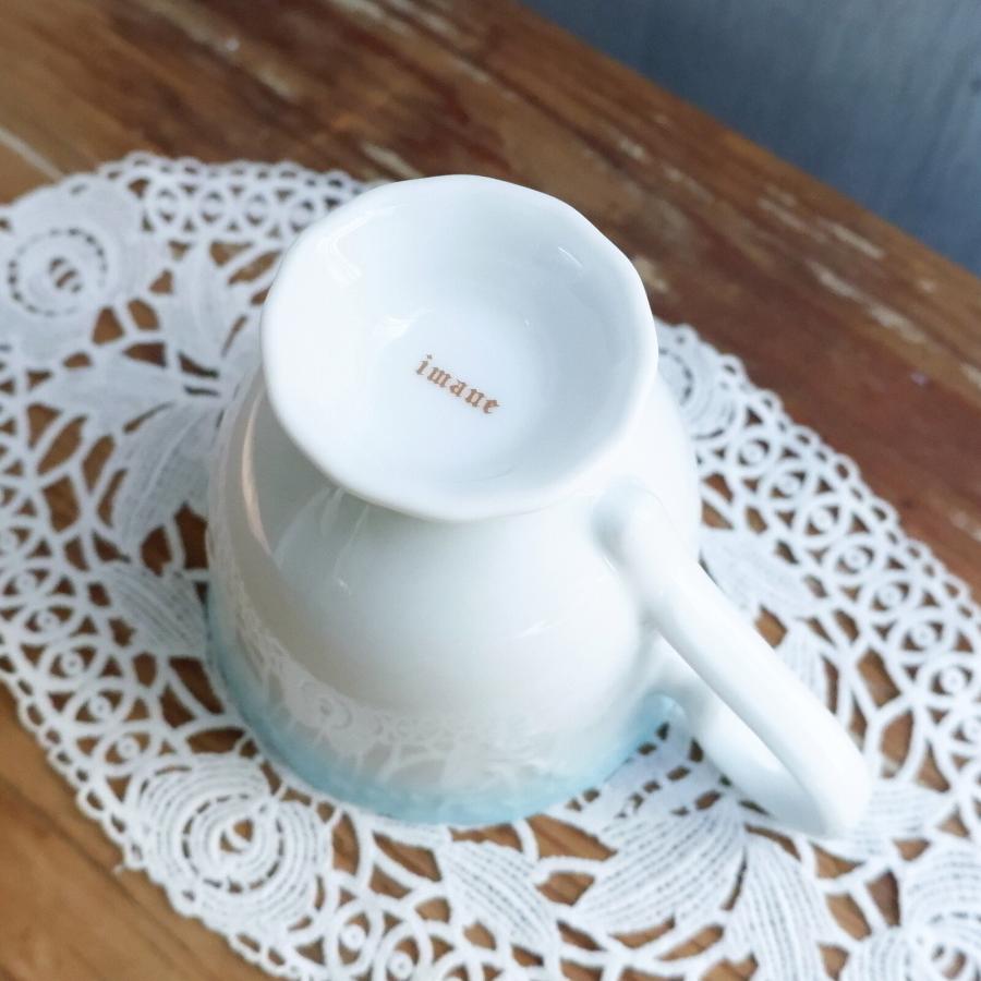 マグカップ イマン クラリス おしゃれ かわいい 小さめサイズ レース 