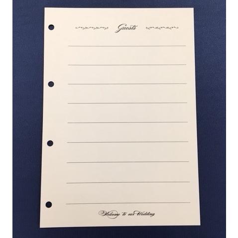 ゲストブック 【記帳式】 芳名帳　結婚式　　-プリンセス- |  | 02