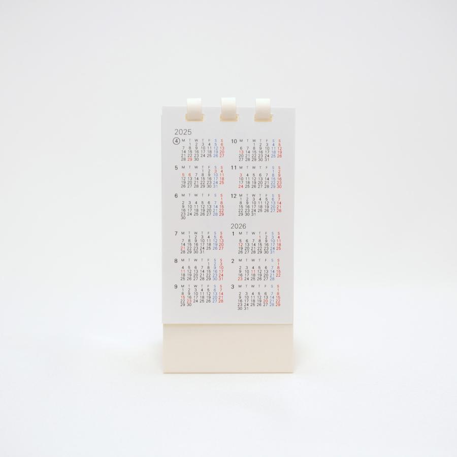 4月始まり】2025年 卓上カレンダー ミニ シンプル おしゃれ