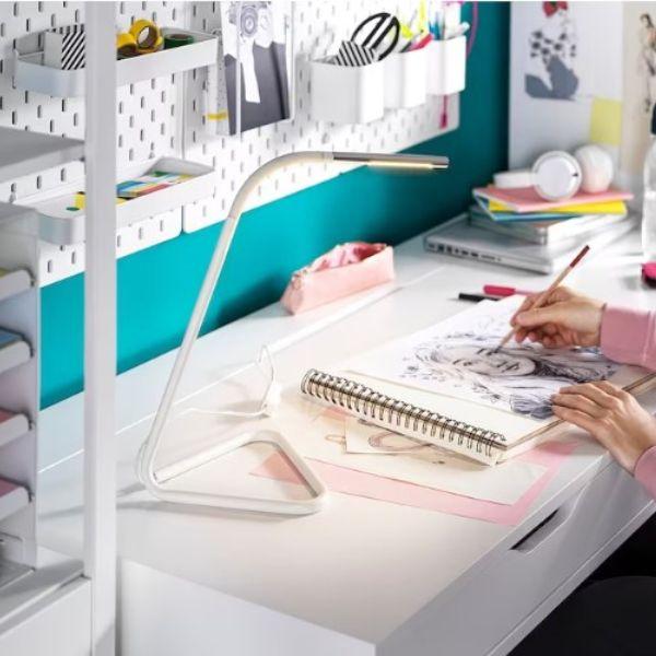 IKEA イケア ALEX アレクス：デスク100x48 cm ホワイト（304.735.59