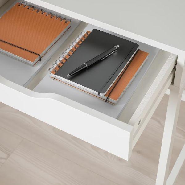 IKEA イケア ALEX アレクス：デスク100x48 cm ホワイト（304.735.59