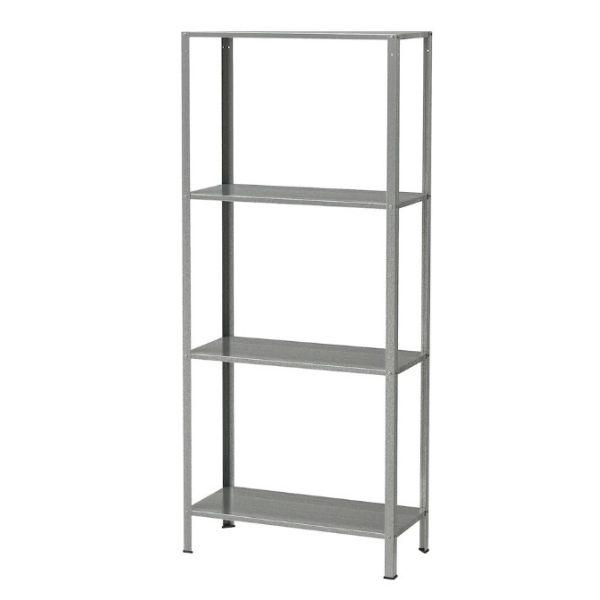 IKEA イケア HYLLIS ヒュッリス シェルフユニット, 室内 屋外用 亜鉛