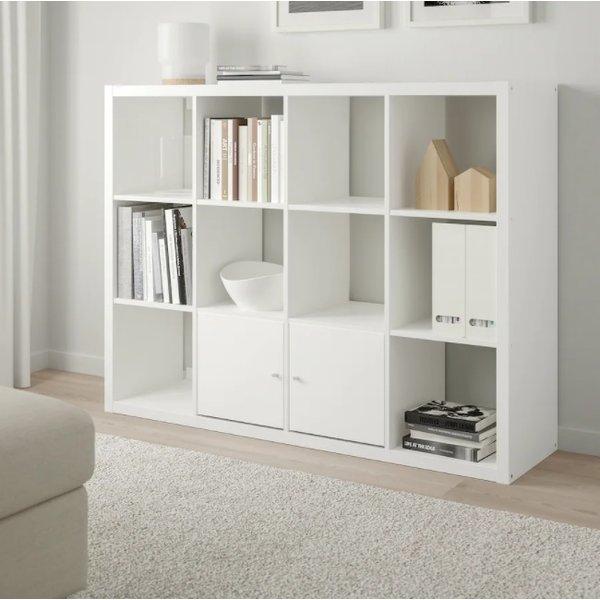 イケア（IKEA） KALLAX カラックス シェルフユニット ホワイト