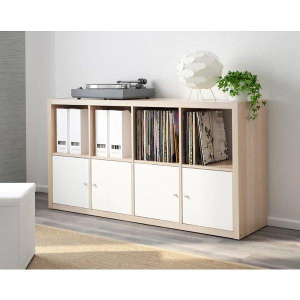 イケア（IKEA） KALLAX カラックス シェルフユニット ホワイトステイン