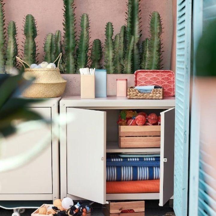 イケア（IKEA） KOLBJORN コールビョーン キャビネット 室内/屋外用