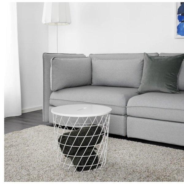 【IKEA】KVISTBRO クヴィストブロー イケア（IKEA） KVISTBRO クヴィストブロー リビングテーブル 収納付き