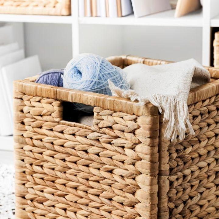 イケア（IKEA） LABBSAL ラッブサル バスケット ハンドメイド