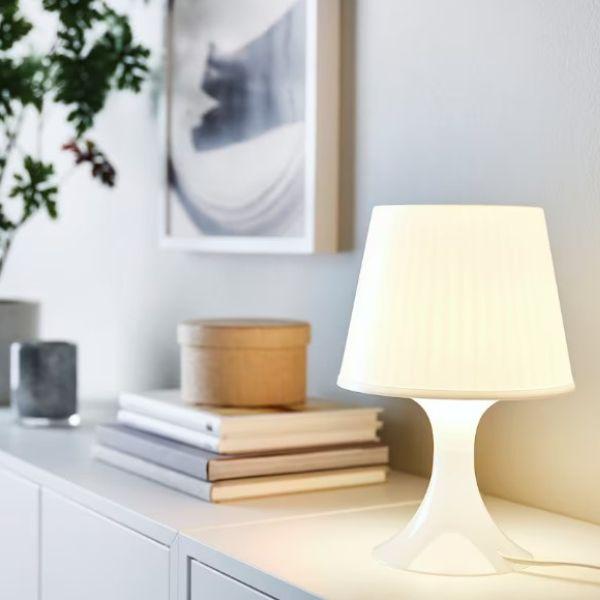 IKEA イケア LAMPAN ラムパン：テーブルランプ 29 cm : ニックス