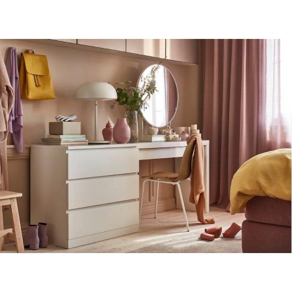 イケア（IKEA） MALM マルム ドレッシングテーブル, ホワイト120x41 cm