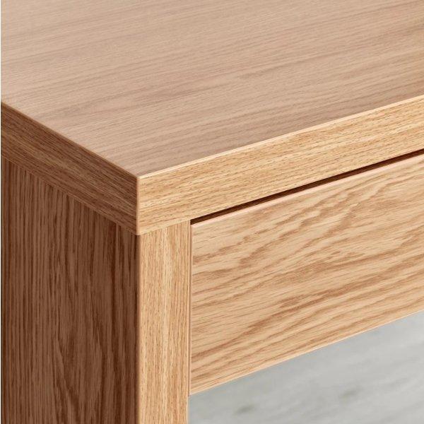 イケア IKEA MICKE オーク調 デスク 73x50cm : ニックス - 通販