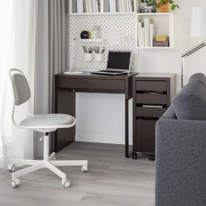 イケア（IKEA） 完成品有 MICKE ホワイト 10213077 デスク ホワイト