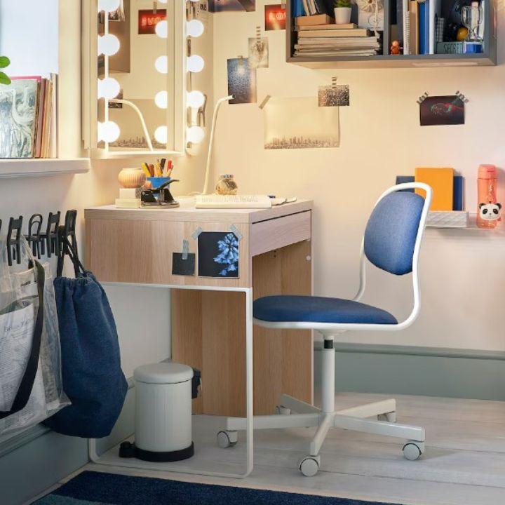 イケア（IKEA） 完成品有 MICKE ホワイト 10213077 デスク ホワイト