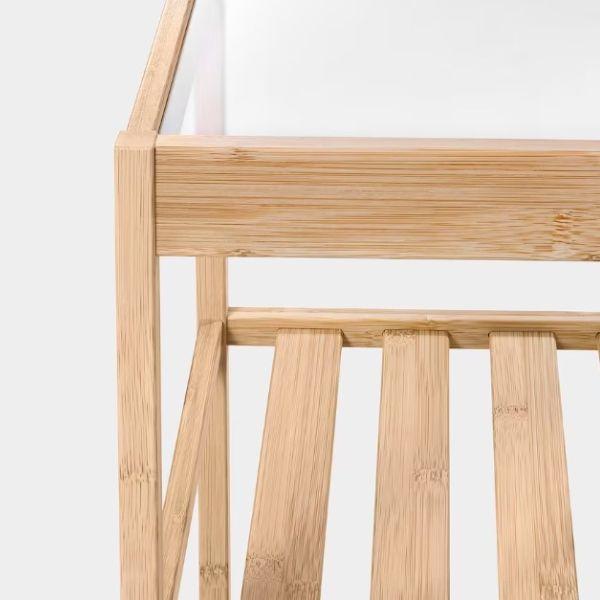 イケア（IKEA） NESNA ネスナ サイドテーブル - 竹 40x30 cm 405.432