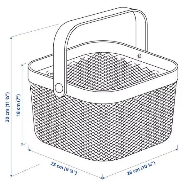 IKEA イケア RISATORP リーサトルプ バスケット : ニックス - 通販