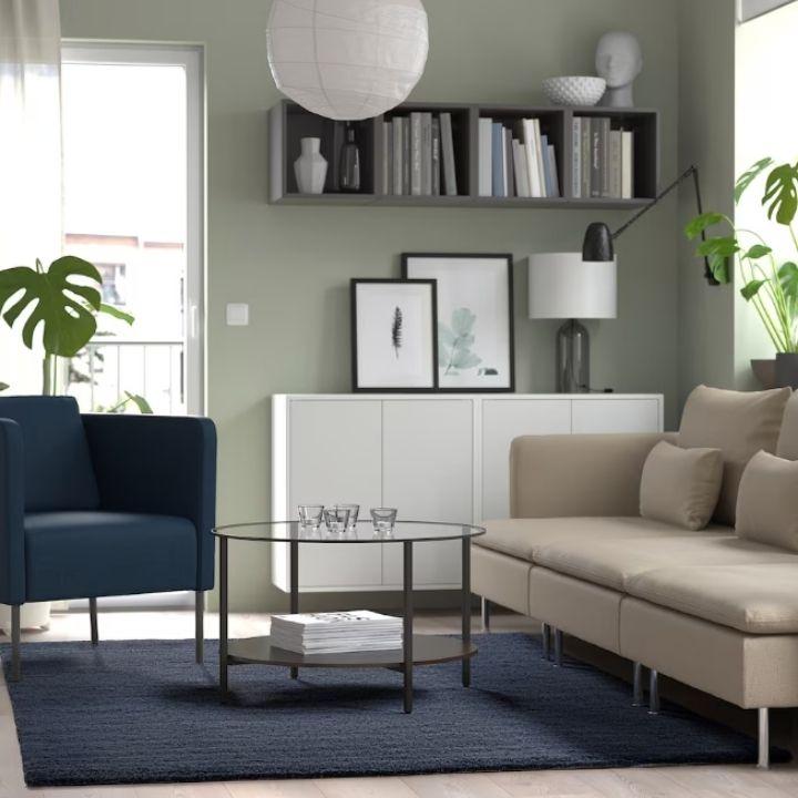 イケア（IKEA） STOENSE ストエンセ ラグ パイル短 133x195 cm