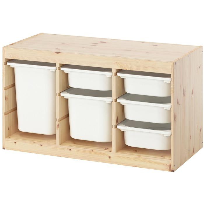 イケア（IKEA） TROFAST トロファスト 収納コンビネーション 93x44x53