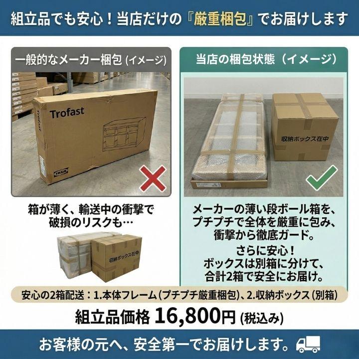 イケア（IKEA） 【完成品も選べる】 プロが組立・検品済 発送前に梱包