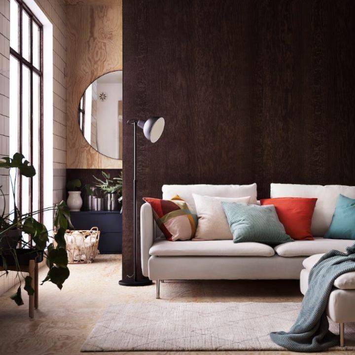 イケア（IKEA） TVERSTED トヴェルステド ラグ パイル短 ベージュ