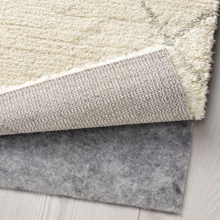 イケア（IKEA） TVERSTED トヴェルステド ラグ パイル短 ベージュ