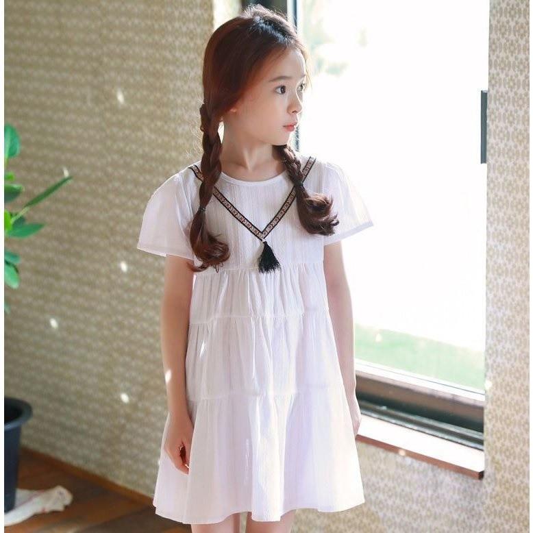 新作 ミニワンピース Aラインワンピース ティアードワンピース 送料無料 半袖ワンピース 夏 エス チロリアンテープ キッズ 小学生 女児 女の子 子供服 ワンピース チュニック サイズ 110 Www Sustentec Com Br