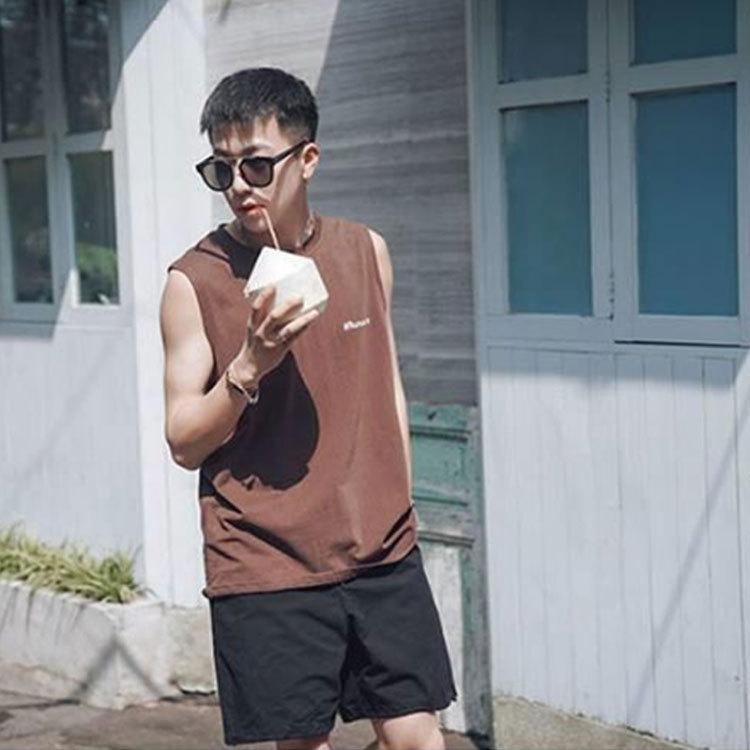 最安 タンクトップ メンズ ノースリーブ Tシャツ トップス スポーツ Tシャツ ダンス服 綿混 やわらかい 運動 おしゃれ カジュアル ゆったり Novabookings Com Br