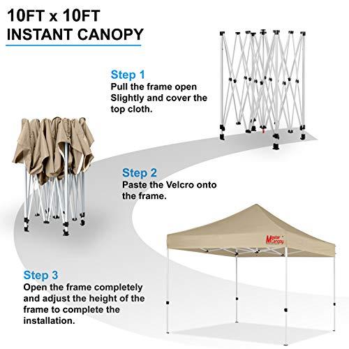 マスターキャノピー（MASTERCANOPY）タープテント ワンタッチ 3M 商用 アウトド 