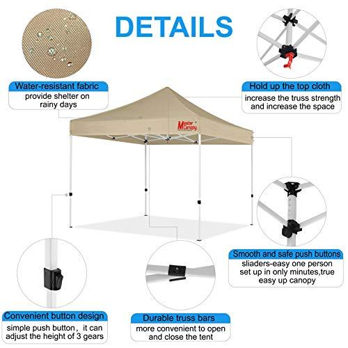 マスターキャノピー（MASTERCANOPY）タープテント ワンタッチ 3M 商用 アウトド 