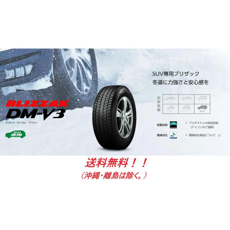 ブリザック DMーV3 245/45R20 103Q XL ブリヂストン BLIZZAK DM-V3 SUV