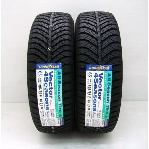 155/80R13 79S ベクターフォーシーズンズ Hybrid グッドイヤー オールシーズンタイヤ(メーカー取り寄せ商品) 2本セットの画像