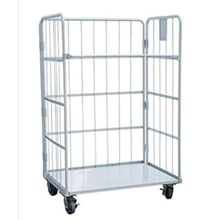 かご台車 縦型 ワイドタイプ W1100×D800×H1700mm 物流 倉庫 1年保証