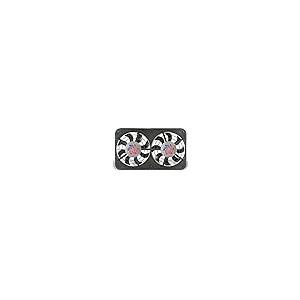 【並行輸入品】Flex A Lite Lo Profile デュアルSブレード電動ファン 可変速度コントローラー付き プーラーファン (410)の画像