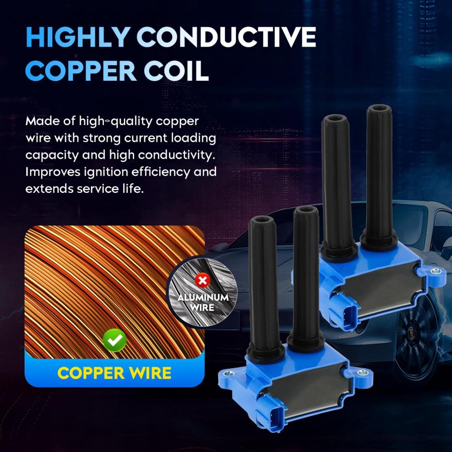 並行輸入品】イグニッションコイルパック 05 10 クライスラー300