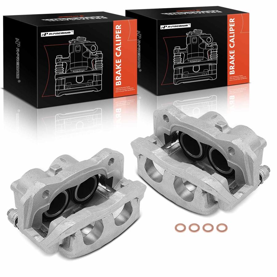 【並行輸入品】 A Premium Disc Brake Calipers Assembly with Bracket Compatible w | 