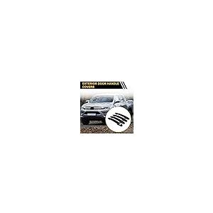 【並行輸入品】REPAIROCK トヨタに対応4ランナー2003 2010用の車のドアハンドルプロテクター キーパッドなし ABSブラック RE |  | 08