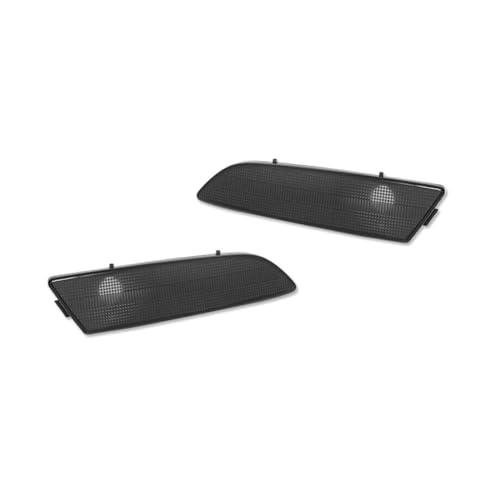 【並行輸入品】 AINNUDSE Smoked Front Bumper Side Marker Reflector Light Black Aの画像